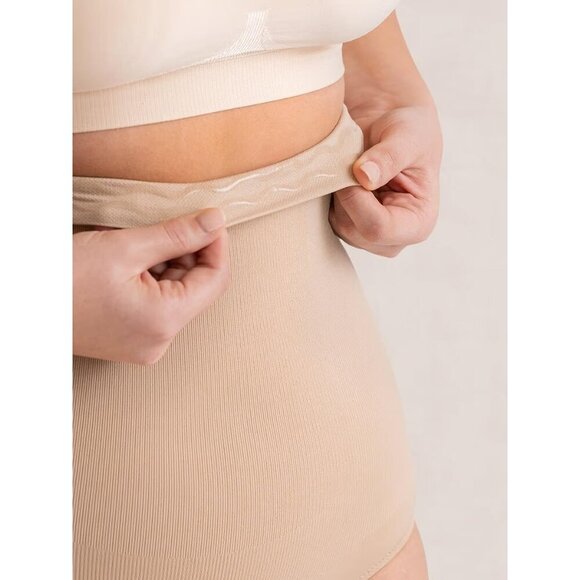 Body Shaper Tummy Control Panty Plus Size Seamless Breathable Underwear - Picture 6 of 6